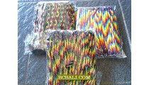 Rasta Hemp Bracelets Ungender Jewelry Accessories